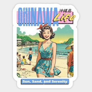 Okinawa Life Sticker